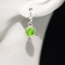 Load image into Gallery viewer, Green 7mm Peridot Colour Drops: Made-to-order