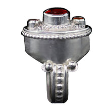 Load image into Gallery viewer, Mozambique and Mandarin Garnets Size 8: One-of-a-kind in stock