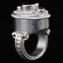 Load image into Gallery viewer, Mozambique and Mandarin Garnets Size 8: One-of-a-kind in stock