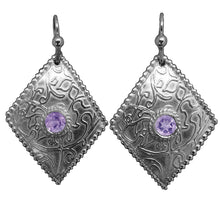 Load image into Gallery viewer, Lavender Amethyst Purple Diamond-Shaped: Made-to-order