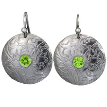 Load image into Gallery viewer, Green Peridot Discs: Made-to-Order