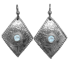 Load image into Gallery viewer, Sky Blue Topaz Diamond-Shaped: Made-to-order