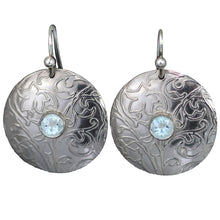 Load image into Gallery viewer, Sky Blue Topaz Discs: Made-to-order