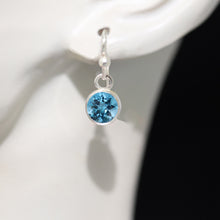 Load image into Gallery viewer, Swiss Blue 7mm Topaz Colour Drops: Made-to-order