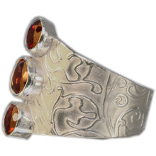 Load image into Gallery viewer, Three Mozambique Red Garnets Size 7
