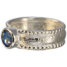 Load image into Gallery viewer, London Blue Topaz Classic Band Size 9
